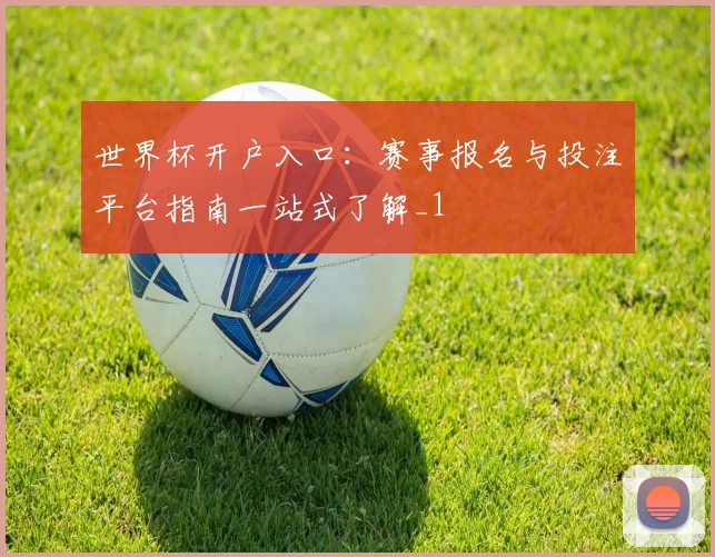 世界杯开户入口:赛事报名与投注平台指南一站式了解_1